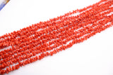 MUNDIAL ebony italian red coral necklace
