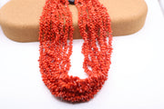 MUNDIAL ebony italian red coral necklace