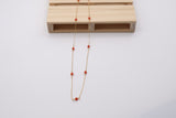 ZOE gold coral chain