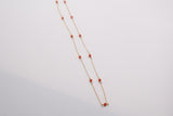 ZOE gold coral chain