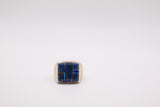 Navajo handcrafted Sterling Silver men’ s ring size 12.5