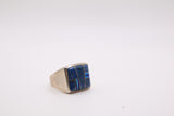 Navajo handcrafted Sterling Silver men’ s ring size 12.5