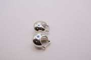 Sterling silver hoop earrings