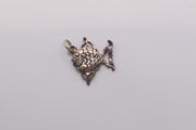 sterling silver angelfish charm