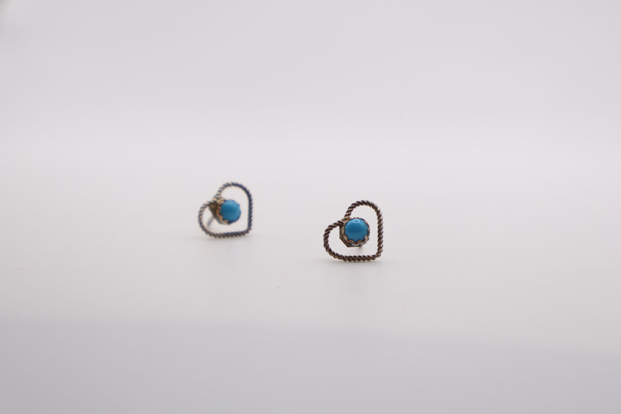 Sterling Silver Turquoise Earrings