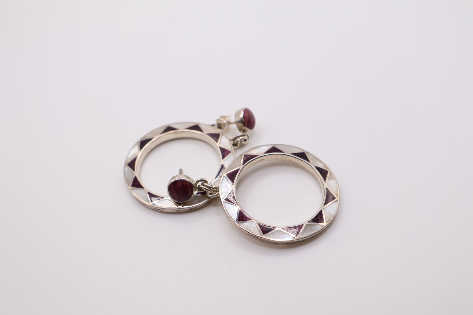 .950 Silver Earrings