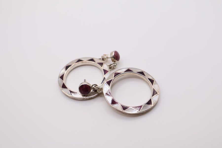 .950 Silver Earrings