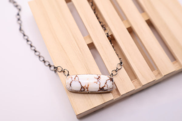 Wild Horse Sterling Silver Necklace