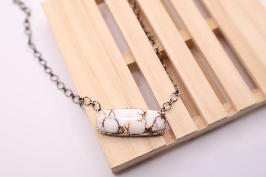 Wild Horse Sterling Silver Necklace