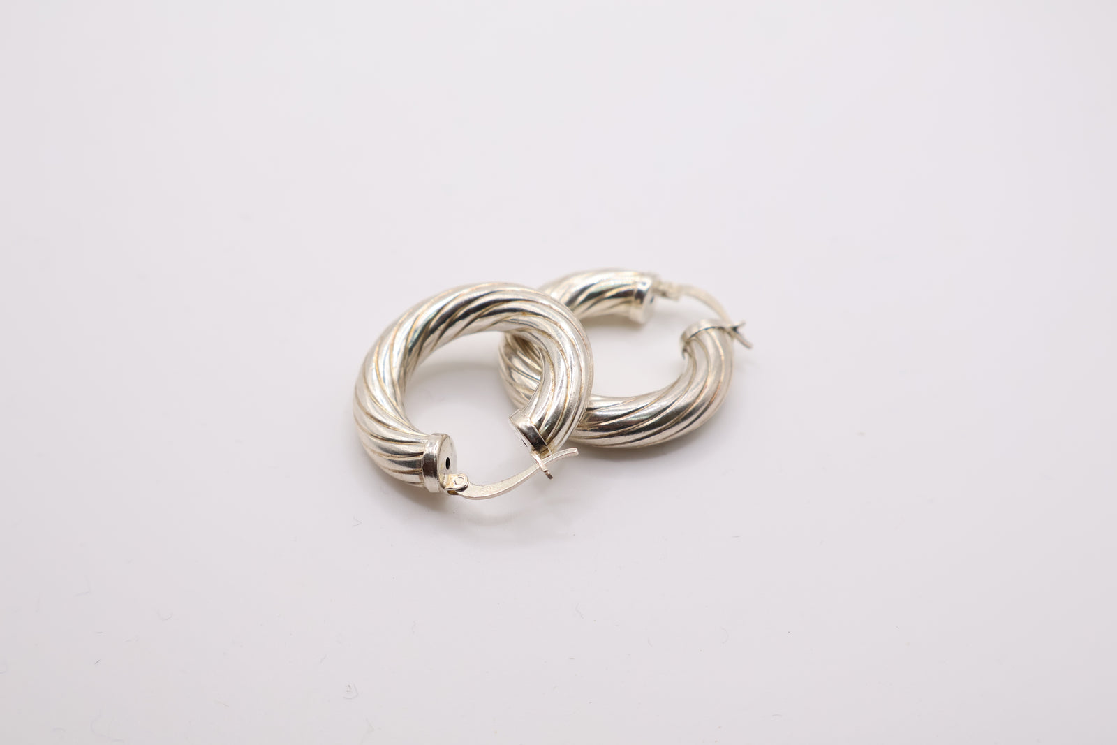 Sterling Silver hoop earrings