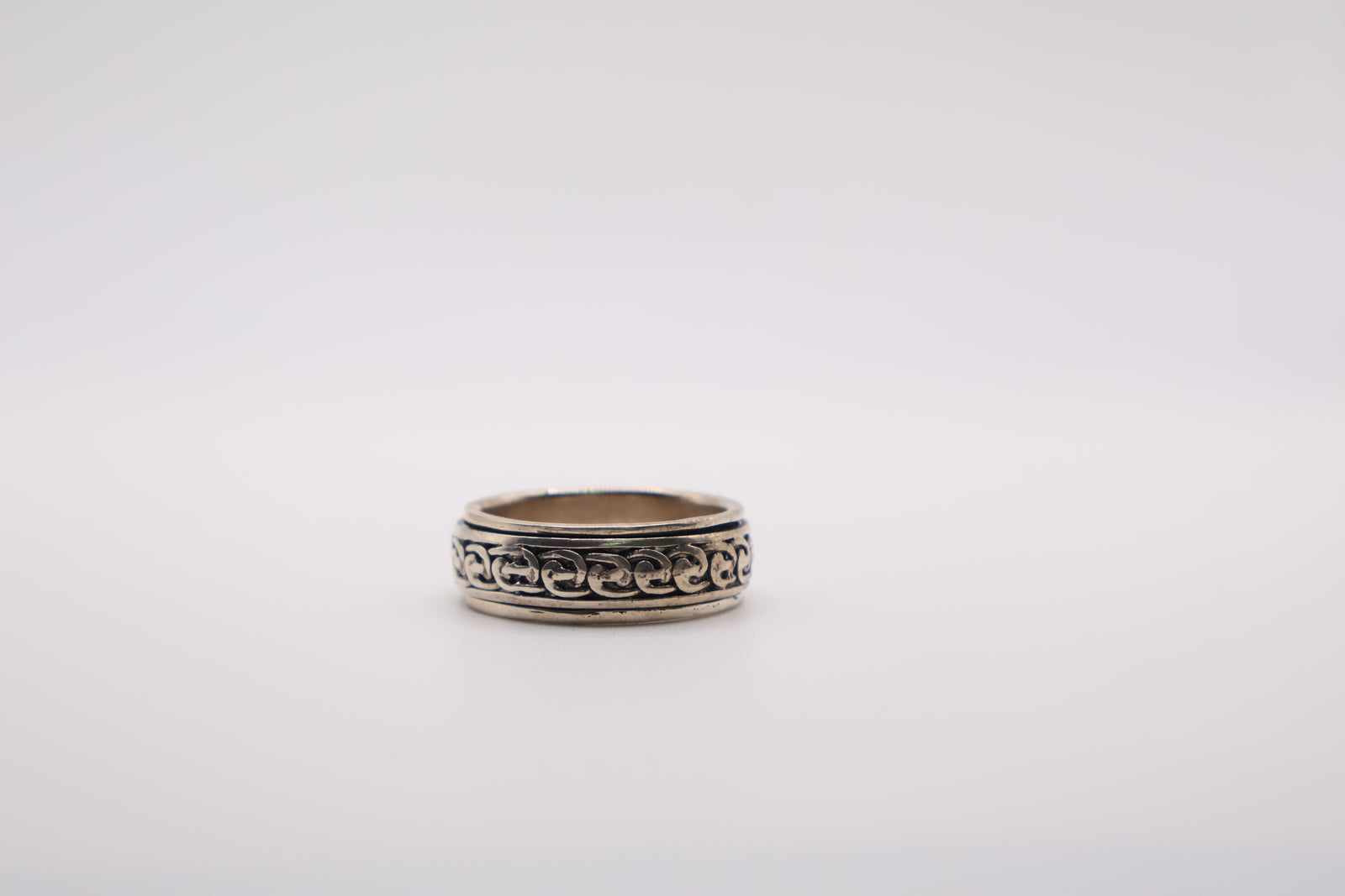 Men’s Sterling Silver Ring Size 12