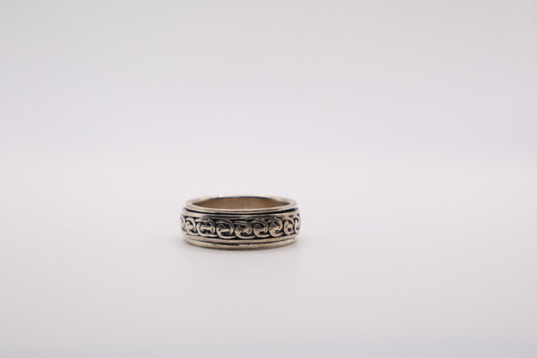 Men’s Sterling Silver Ring Size 12