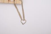 Sterling Silver Heart Bracelet