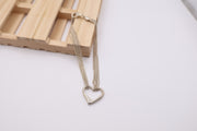 Sterling Silver Heart Bracelet