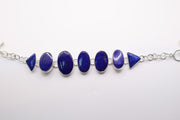 Sterling silver Lapis bracelet
