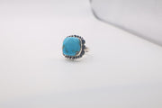 Sterling silver turquoise ring