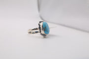Sterling silver turquoise ring