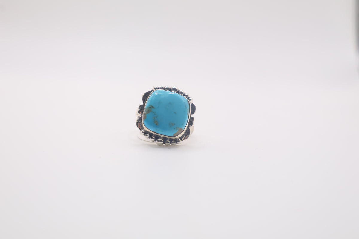 Sterling silver turquoise ring