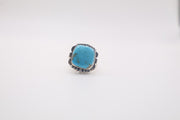 Sterling silver turquoise ring