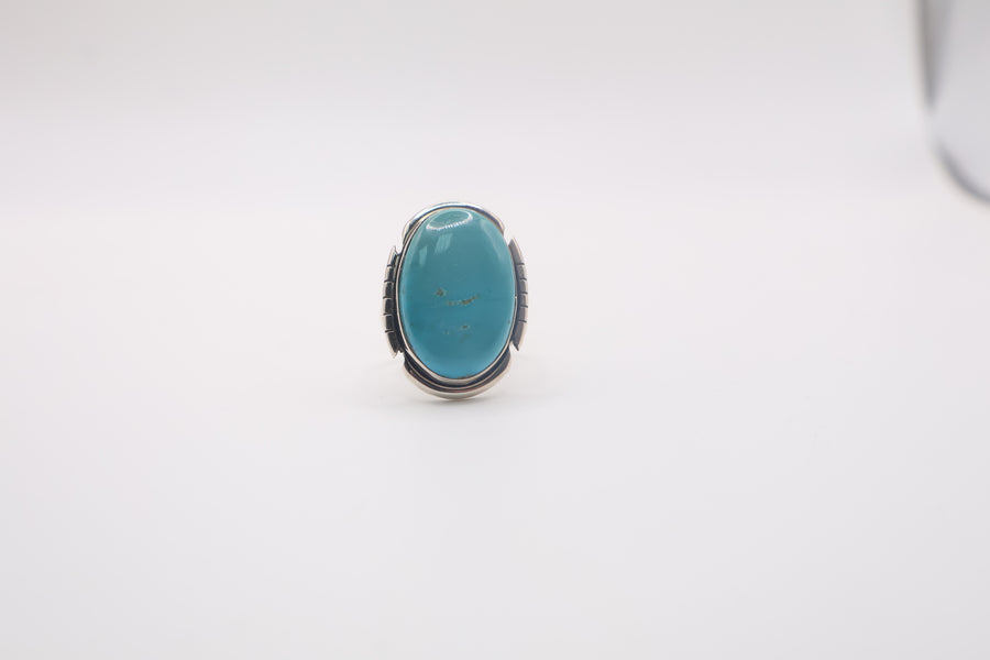 Sterling silver turquoise ring