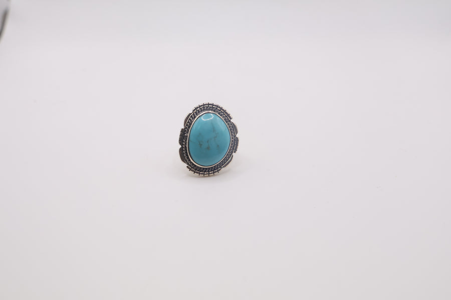 Sterling silver turquoise earrings