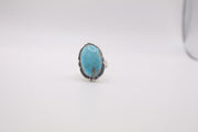 Sterling silver turquoise ring