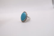 Sterling silver turquoise ring