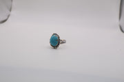 Sterling silver turquoise ring