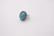 Sterling silver turquoise ring