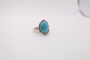 Sterling silver turquoise ring