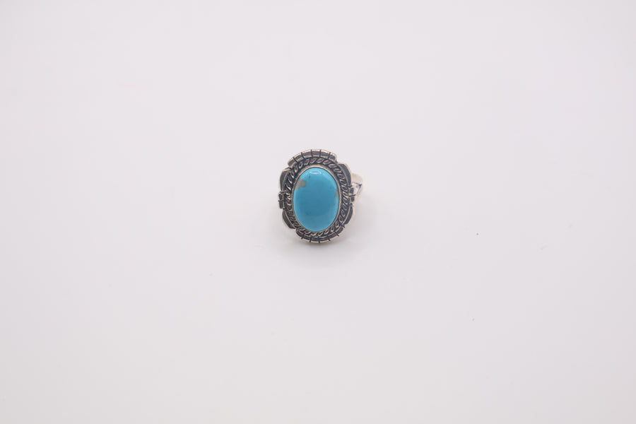 Sterling silver turquoise ring