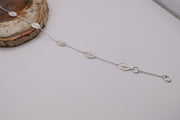 Sterling Silver Cross Charm bracelet