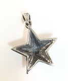 Sterling Silver 925 Star Pendant Jewelry Made In Albuquerque New Mexico USA