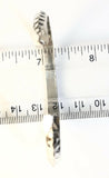 Native American Sterling Silver Navajo Indian C110102 Triangular Cuff 10.7 grams