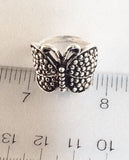 Sterling Silver Butterfly Ring. R050701 Size 8 & 1/2