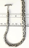 Graduated Indonesian 925 Sterling Silver 18” + 2” Adjustable Chain Bali Jewelry