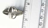Native American Sterling Silver Navajo Indian Spiny Oyster Shell Ring Size 5