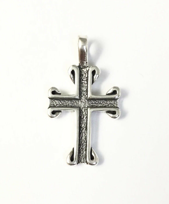 925 Sterling Silver Cross Pendant Made In USA  Albuquerque New Mexico.